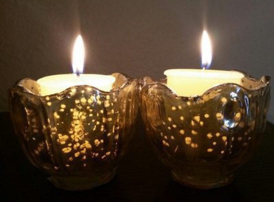 votive-holder-2-2_2 Two gold speckled votives